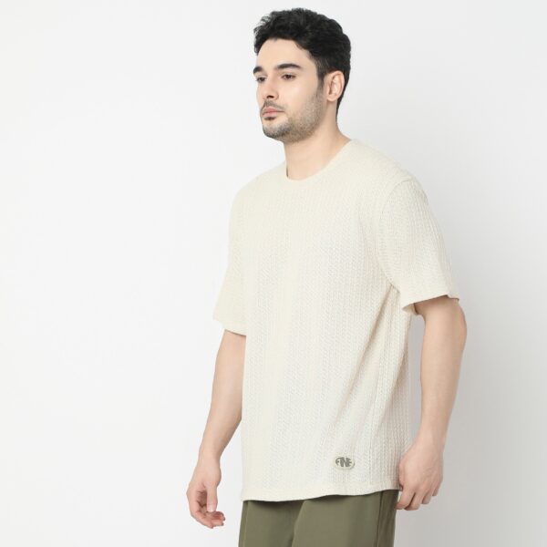 Trendy Oversized Structured T-Shirt - Image 10