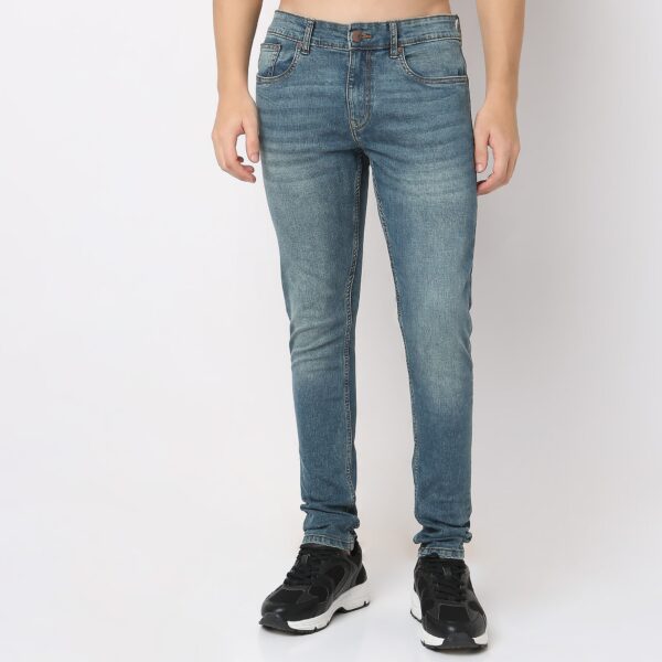 Union of Denim® - Origin Tinted with 3D Whisker Jeans with E-fast® Stretch - Skinny Fit - Image 2