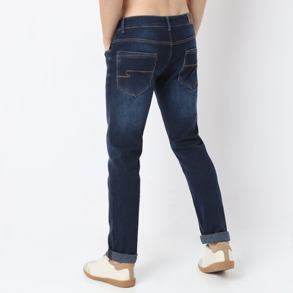 Union of Denim® - Adv XXII - Knitted Structure Denim - Straight Fit Classic Full Length Jeans - Image 3