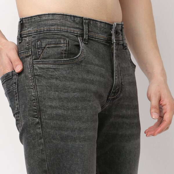 Union of Denim® - Grey Stone Rinsed - 3D Whisker Jeans - Straight Fit - Image 4