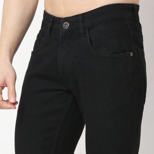 Tapered Fit Cropped Length Jeans - Image 4