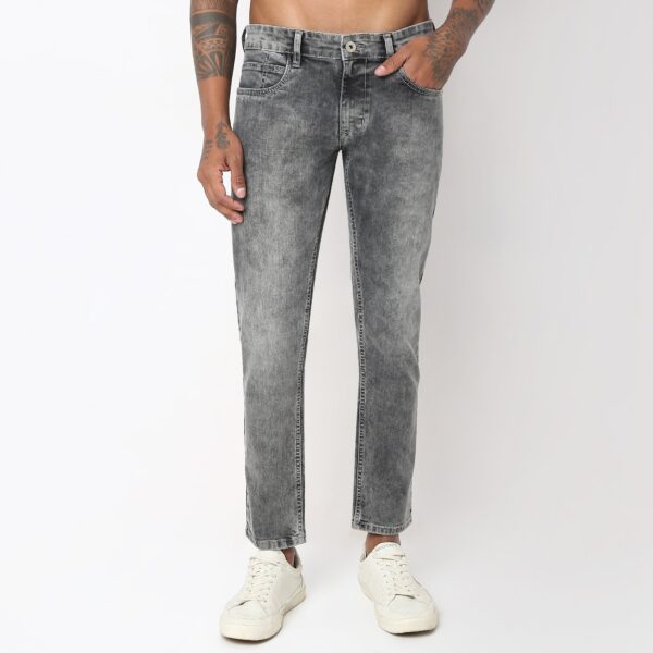 Union of Denim® - Tapered Fit Fade Acid Crop Length Jeans * WoW Price * - Image 2