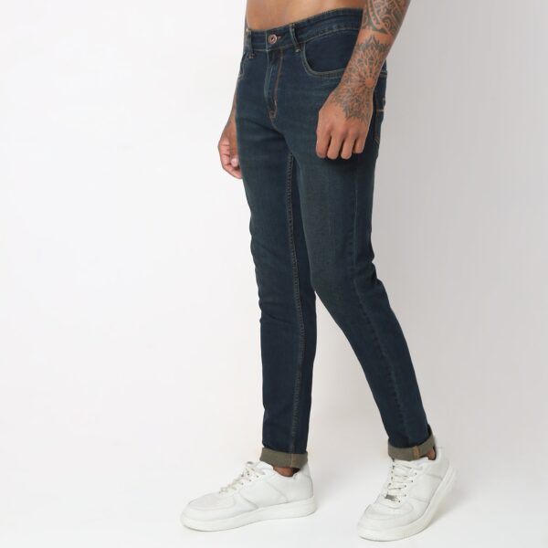 Union of Denim® - Cotton E-Fast Indigo Denim Stone Sky Fade Vintage Wash - Skinny Fit Jeans !! Great Value - Image 5