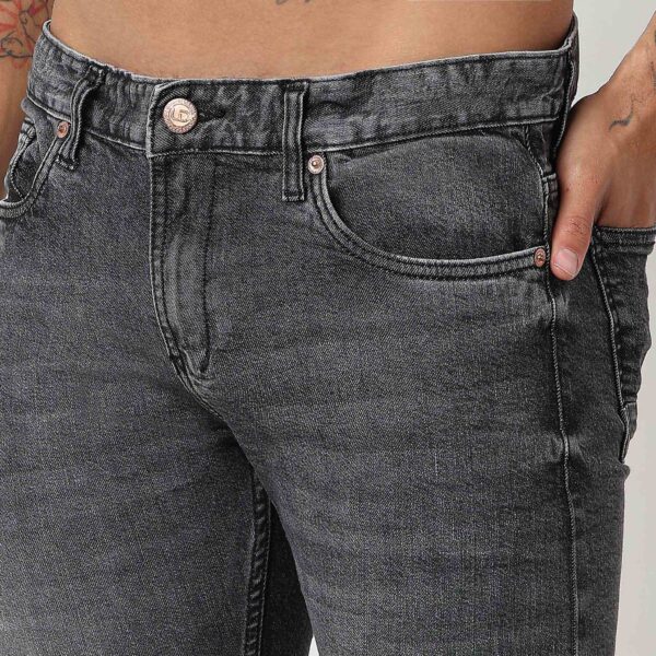 Tapered Crop Fit Selvedge Denim - Image 4