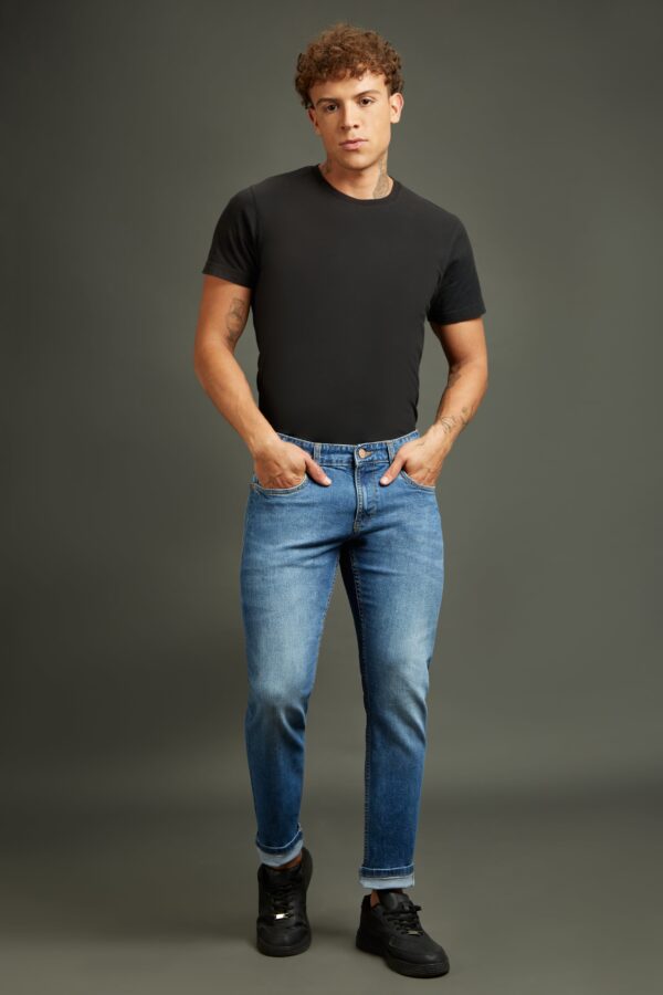 Tapered Crop Fit Selvedge Denim - Image 19