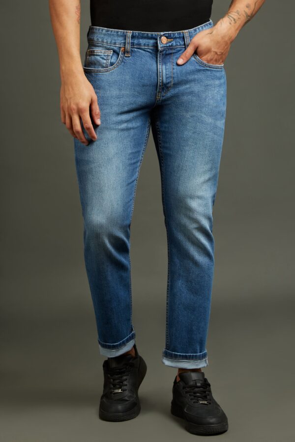 Tapered Crop Fit Selvedge Denim - Image 20