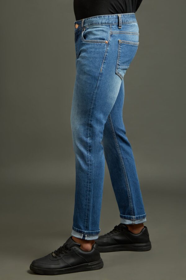 Tapered Crop Fit Selvedge Denim - Image 24