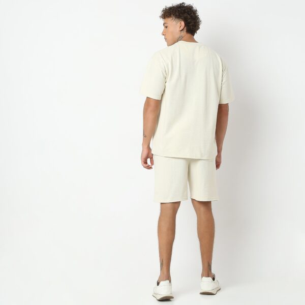 Oversize Pop Knit Structured T-Shirt (Matching Shorts Available) - Image 3