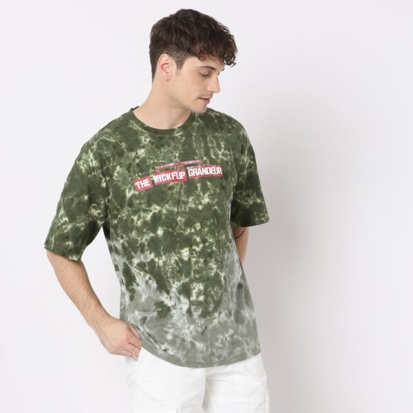 Modern Street - Tie & Dye - Oversize Crew Neck Tee - Image 5